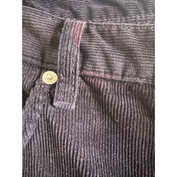 Sandro‎ Men's  Navy Droit Cotton Button Fly Corduroy Straight Leg Pants Size 33 - Picture 4 of 13